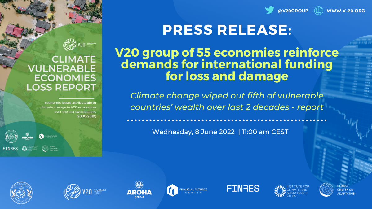 Global Shield against Climate Risks passes further milestone to better  support the most vulnerable - V20: The Vulnerable Twenty Group