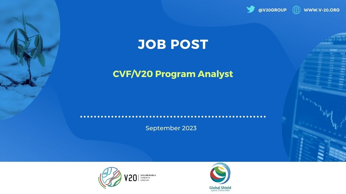 Job Post - CVFV20 Program Analyst