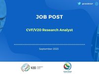 Job Post - Research Analyst